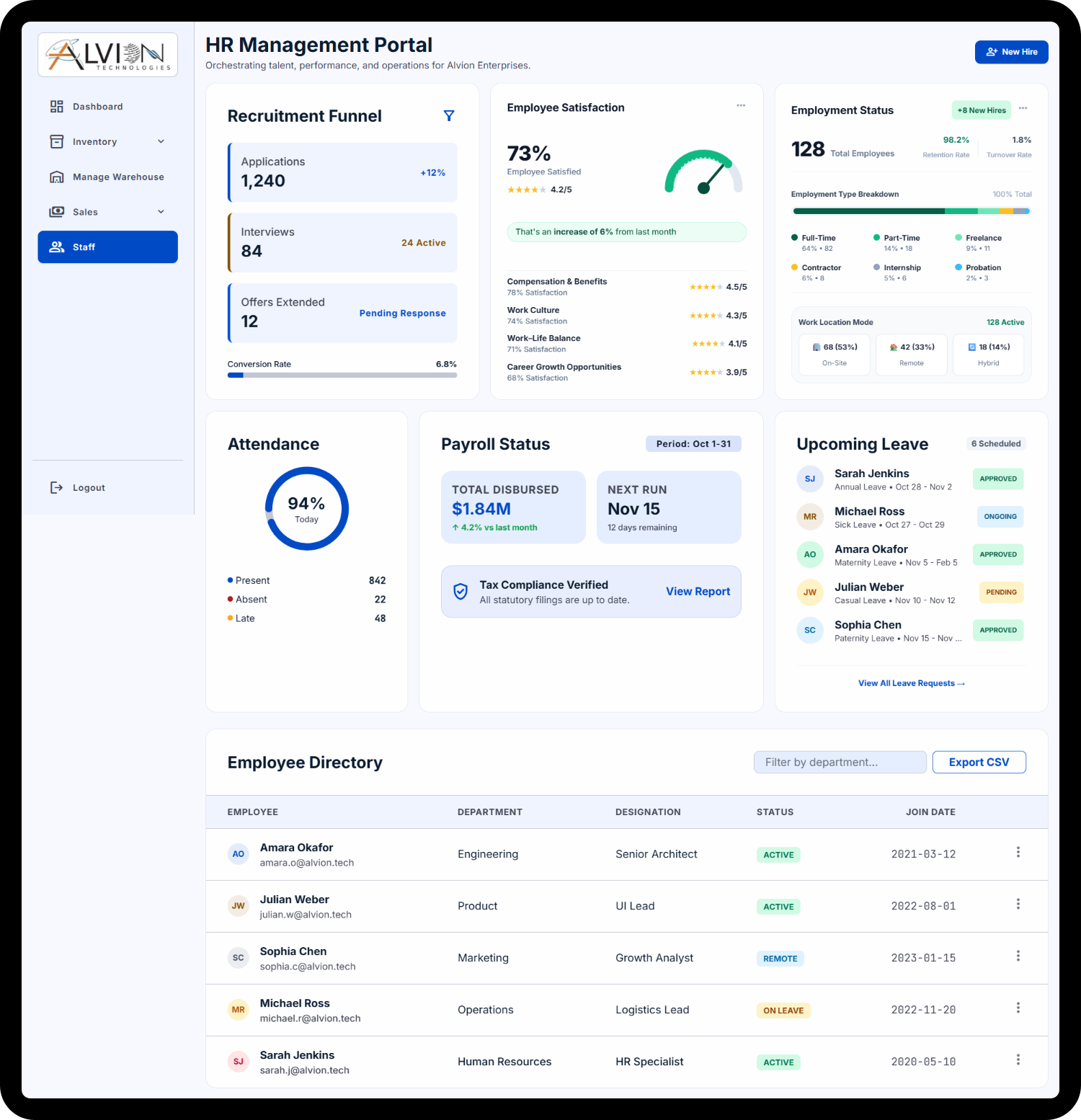 Warehouse Platform Preview 8