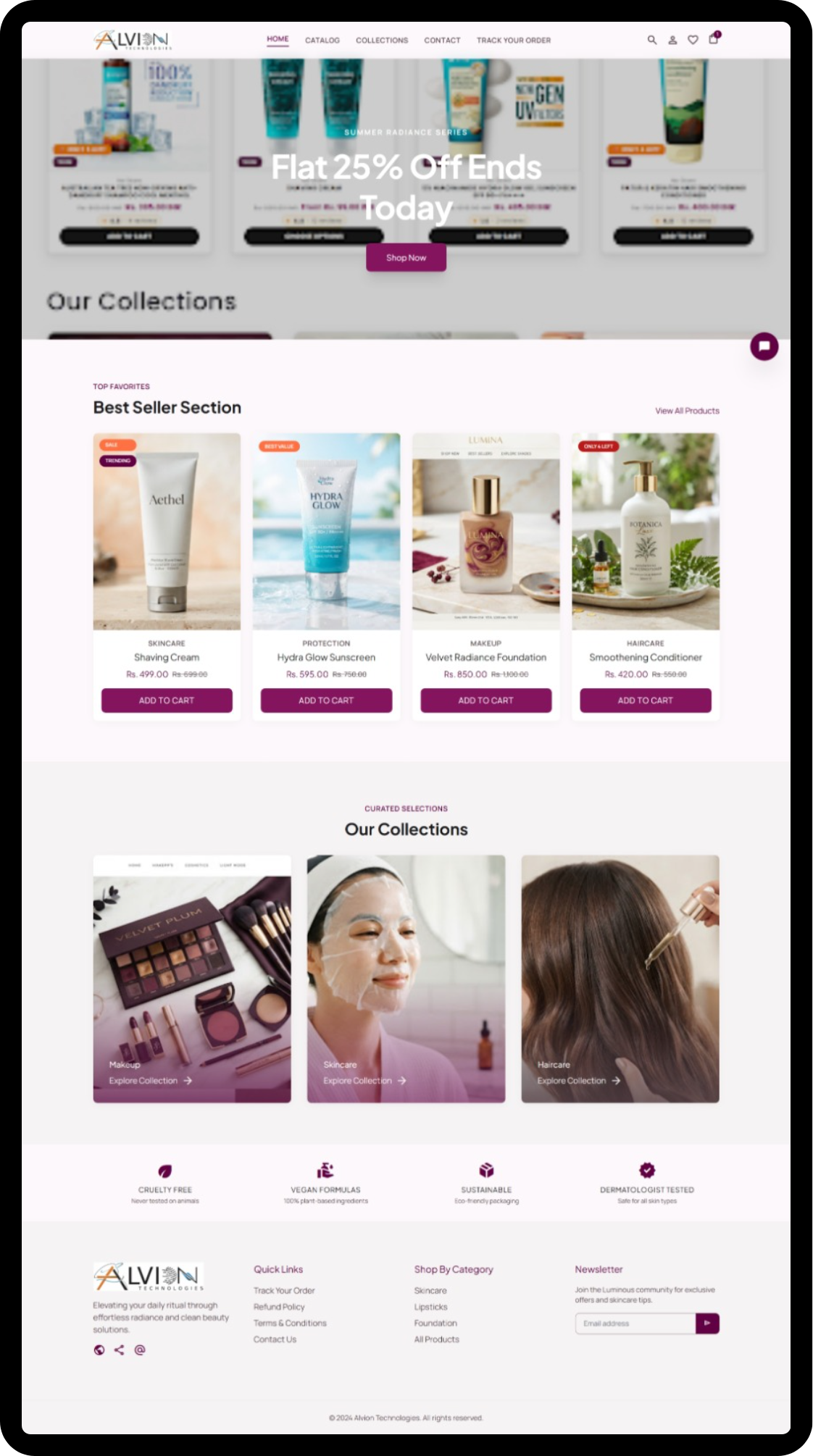 Luxe Beauty Platform Preview 1