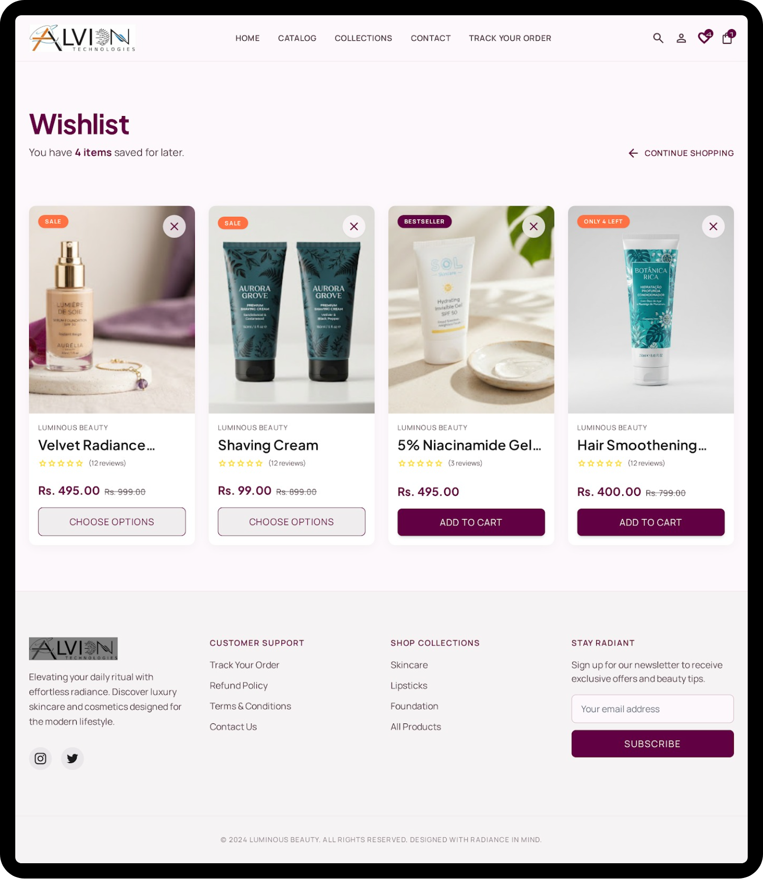 Luxe Beauty Platform Preview 5
