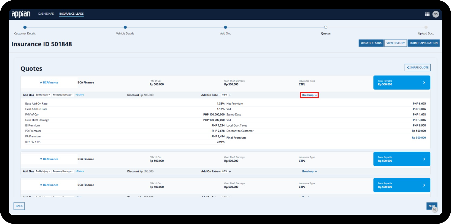 InsurX Platform Preview 6